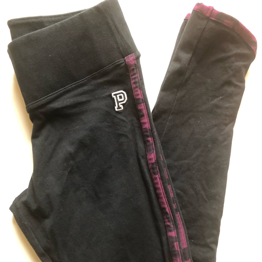 VS Pink Yoga Leggings